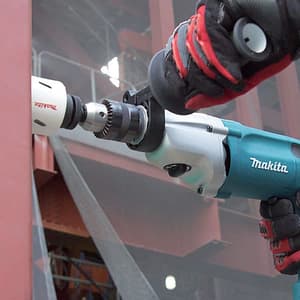 Makita 13 mm (1/2") 720 W Variable 2-Speed Reversing Drill with Keyed Chuck, DP4010