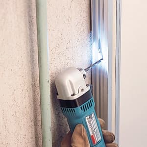 Makita 10 mm (3/8") 450 W Keyed Chuck Angle Drill with LED Job Light, DA3010F
