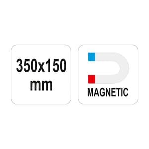 Yato 350 x 150 mm Magnetic Parts Trey, YT-0831