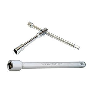 Taparia 10 Inch / 250 mm Extension Bar With T-Head Adaptor (1/2 Inch Sq Drive), 1763 THA
