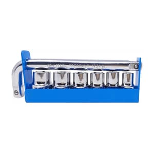 Taparia 7 Pcs 1/2 Inch Sq. Drive Hexagonal Socket Set (6PT), S-31HXL
