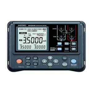 Hioki 3M Ohms / 5.5 V DC High Precision Portable Resistance Meter, RM3548
