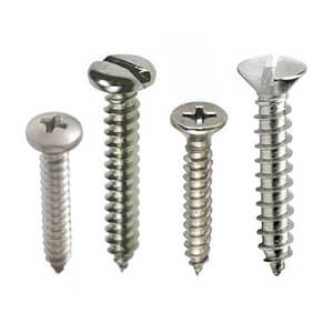 TB Basics M10 x 38 mm Fully Threaded S.S 304 Self Tapping Screw (Pack of 500 Pcs)