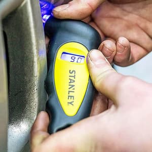 Stanley Digital Tyre Pressure Gauge With Integrated LED For Cars and Bikes, STHT80874-0