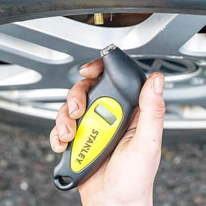 Stanley Digital Tyre Pressure Gauge With Integrated LED For Cars and Bikes, STHT80874-0