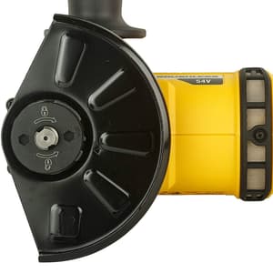 Dewalt 54V XR Flexvolt 125mm Cordless Angle Grinder (Bare)-Perform & Protect Shield, DCG414NT-XJ