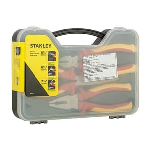 Stanley 3 Pcs VDE Plier Set, 84-011