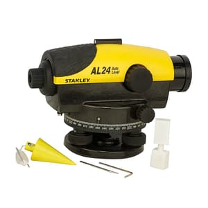 Stanley AL24G Optical Level - 24x Magnification, 1-77-182