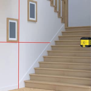 Stanley Cubix Red Beam Cross Line Laser Level, STHT77498-1