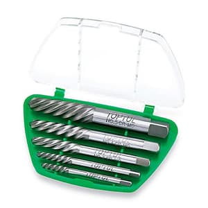 Toptul 5 Pcs Screw Extractor Set, JGAW0502
