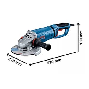 Bosch 180 mm / 7 inch 2700W Professional Angle Grinder, GWS 27-180 PR