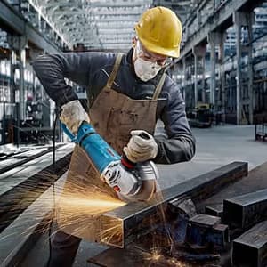 Bosch 180 mm / 7 inch 2700W Professional Angle Grinder, GWS 27-180 PR
