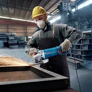 Bosch 180 mm / 7 inch 2700W Professional Angle Grinder, GWS 27-180 PR