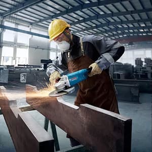 Bosch 230 mm / 9 inch 2700W Professional Large Angle Grinder, GWS 27-230 PR