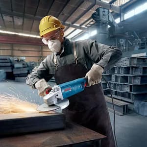 Bosch 230 mm / 9 inch 2700W Professional Large Angle Grinder, GWS 27-230 PR