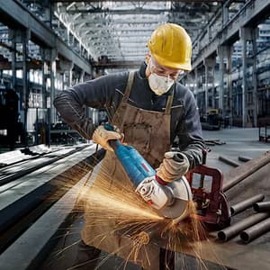 Bosch 230 mm / 9 inch 2700W Professional Large Angle Grinder, GWS 27-230 PR