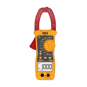 Meco 3-5/6 Digit 6000 Counts 1000A DC/AC TRMS Digital Clamp Meter with Temperature & Frequency, 1080P+