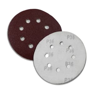 Bipico 125 mm / 40 Grit Aluminium Oxide Velcro Disc (Pack Of 100 Pcs)