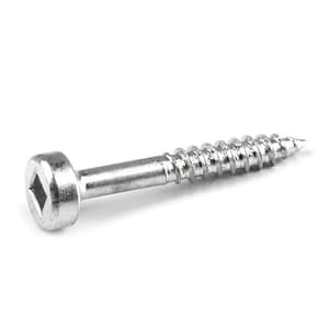 Kreg 1 Inch Fine Thread & Pan Head Zinc Pocket-Hole Screws (Pack of 100 Pcs), SPS-F1-100