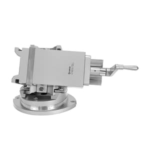 Groz 150 mm / 6 Inch Super Precision 3 Way Tilting Machine Vise (Swivel Base), TLT/SP/150