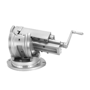 Groz 150 mm / 6 Inch Super Precision 3 Way Tilting Machine Vise (Swivel Base), TLT/SP/150