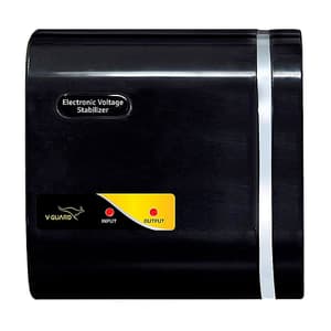 V-Guard 90-280V Electronic Voltage Stabilizer For Upto 28 Inch Smart/LED TV & Set Top Box, CRYSTAL NANO