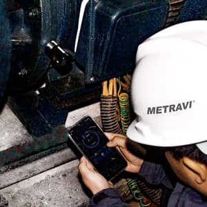 Metravi 25.6 Khz Wireless Vibration Tester With Bearing Analyser, VT-151W