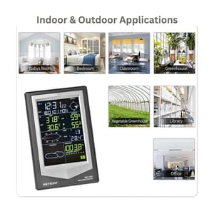 Metravi 300 to 1100hpa Wireless Weather Station, WS-1051