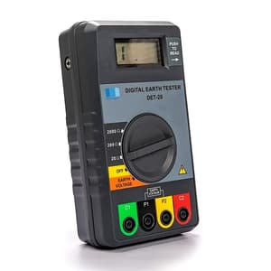 Motwane 3-1/2 Digit / 1999 Count Digital Earth Tester without Kit, DET-20