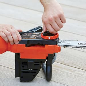 Black + Decker 250 mm / 10 inch 20V Cordless Chainsaw, GKC1825L20-QW