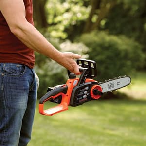 Black + Decker 250 mm / 10 inch 20V Cordless Chainsaw, GKC1825L20-QW