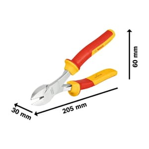 Bosch 8 inch / 200 mm VDE High Leverage Diagonal Side Cutter, 1 600 A02 NE2