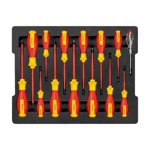 Bosch 14 Pcs VDE Screwdriver Mixed Set, 1 600 A02 NF9