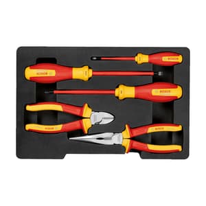 Bosch 5 Pcs Mixed Hand Tool Set (VDE), 1 600 A02 NG2