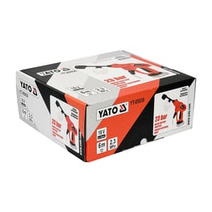 Yato 18V / 23 Bar Cordless Pressure Washer With Self Suction (Without Batteries), YT-85930