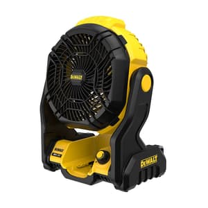 Dewalt 18V XR Li-Ion Cordless Jobsite Fan With Batteries & Charger (180° Pivoting Head), DCE512N-XJ-PRM