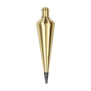 Stanley 450 Gms / 16 Oz Solid Brass Plumb Bob, 47-974