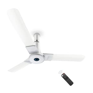 Atomberg Studio Smart+ 1200 mm IOT Enabled Ceiling Fans with BLDC Motor & Remote (White)