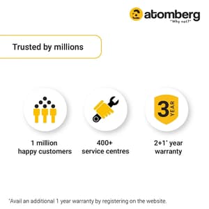 Atomberg Studio+ 1200 mm Energy Saving Ceiling Fan with BLDC Motor (White)