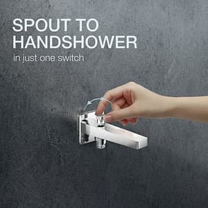 Kohler Hone Bath Spout With Diverter In Polished Chrome Finish, K-22544IN-CP