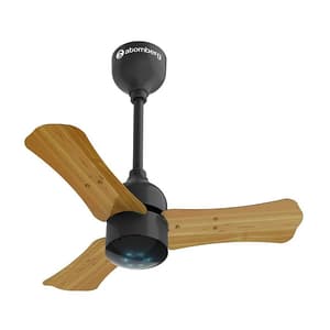 Atomberg Renesa+ 600 mm Energy Efficient Dust Resistant Ceiling Fan With BLDC Motor & Remote (Golden Oakwood)