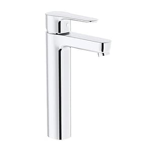 Kohler July Single Control Tall Basin / Lavatory Faucet With Drain In Polished Chrome Finish, K-29929IN-4-CP