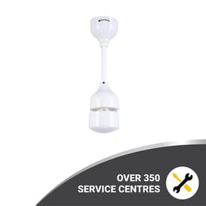 Atomberg Renesa 1400 mm Energy Efficient Ceiling Fan With BLDC Motor & Remote (White)