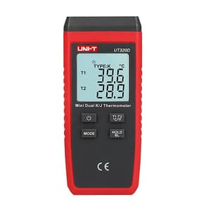 UNI-T -50 ~ 1300°C Dual Channel Mini Contact Type Thermometer, UT320D