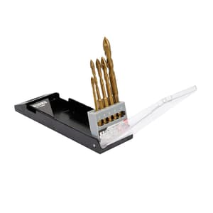 Yato 4 - 10 mm Dia Glass & Tile Drills Bit Set (Pack Of 5 Pcs), YT-44809