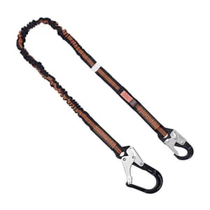 Black+Decker 1.8 Mtr Single Leg Expandable Shock Absorbing Lanyard, BXFP0623IN