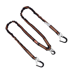 Black+Decker 1.8 Mtr Twin Leg Expandable Shock Absorbing Lanyard, BXFP0625IN