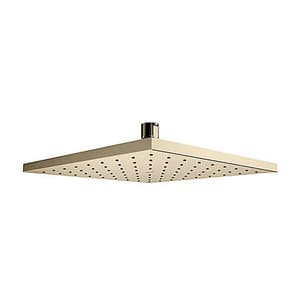 Kohler Rain Duet 254 mm Katalyst™ Air Square Rain Head In French Gold Finish, K-18361IN-CL-AF