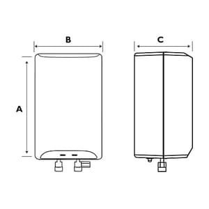 Venus Jiffy 1 Ltr / 4.5 kW Instant Water Heater, J45