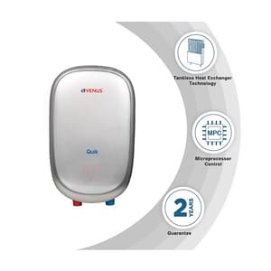 Venus Quik 9 kW Tankless Instant Water Heater, Q90